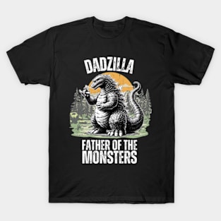 dadzilla-father-of-the-monsters T-Shirt